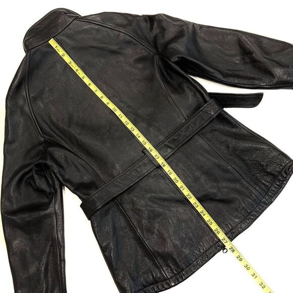 WINLIT Pebbled Leather Jacket (Sz S) - Picture 12 of 12